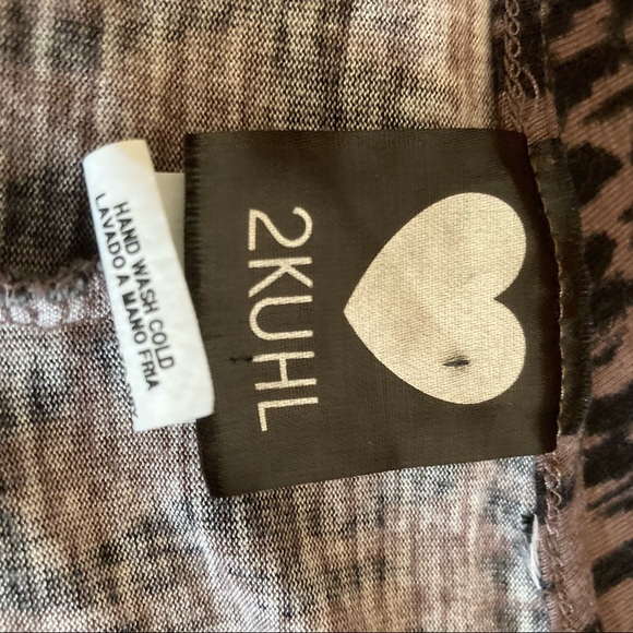 2Kuhl Drape Neck Blouse 2X - Picture 8 of 8